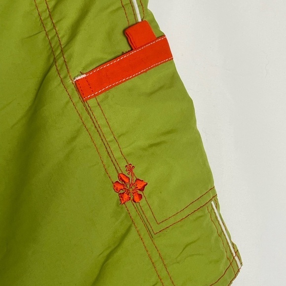 Skoozi/ swim shorts green and orange​​​​​​ - Picture 5 of 8